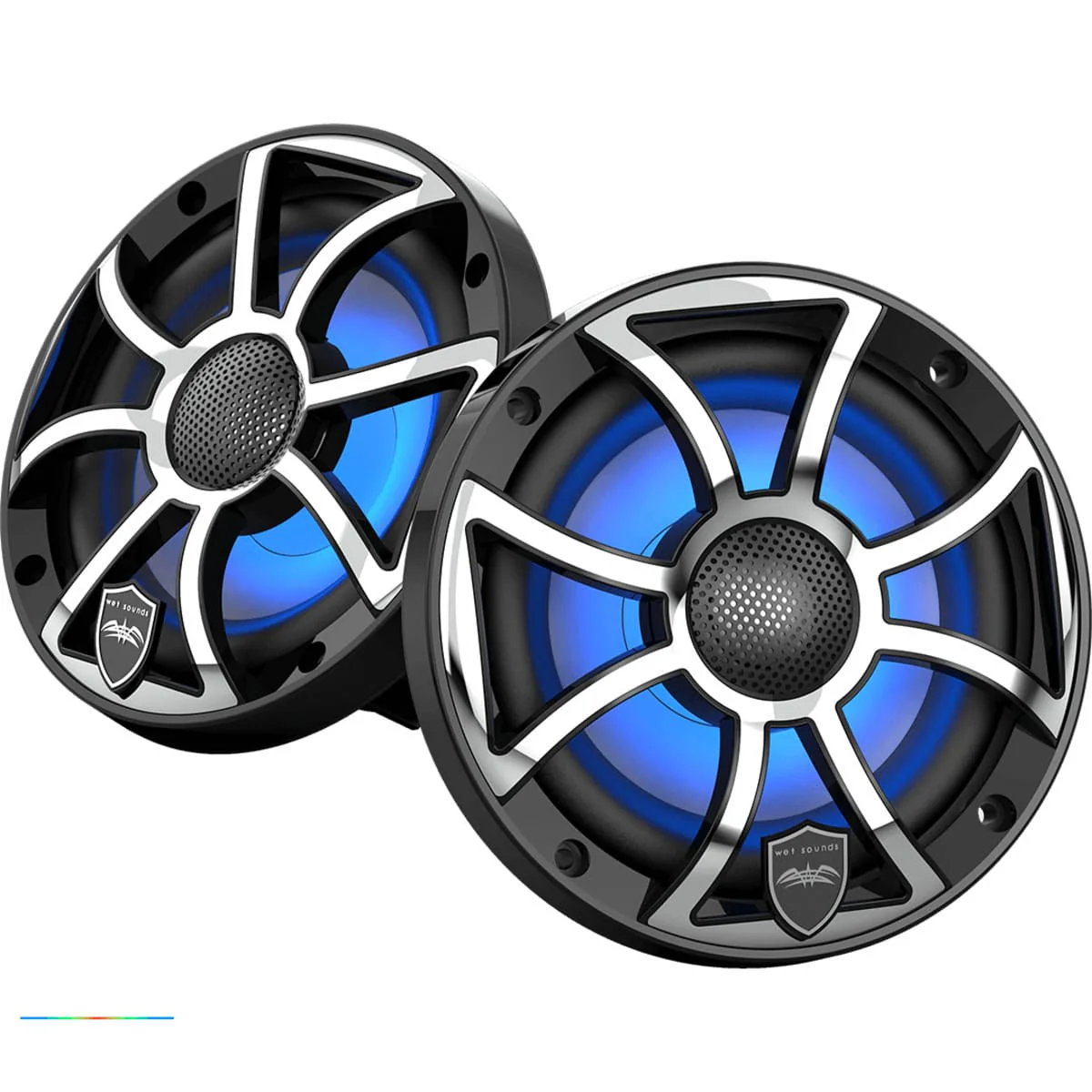 Wet Sounds High Output Component Style 6.5" Marine Coaxial Speakers - Image 7