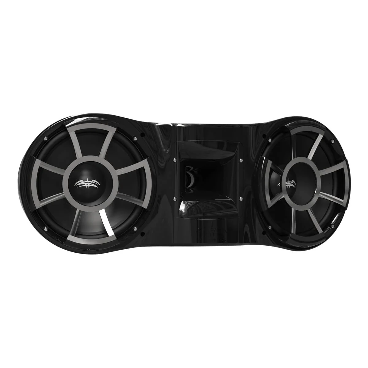 Wet Sounds Revolution Series Dual 10" Black Tower Speaker - Image 2