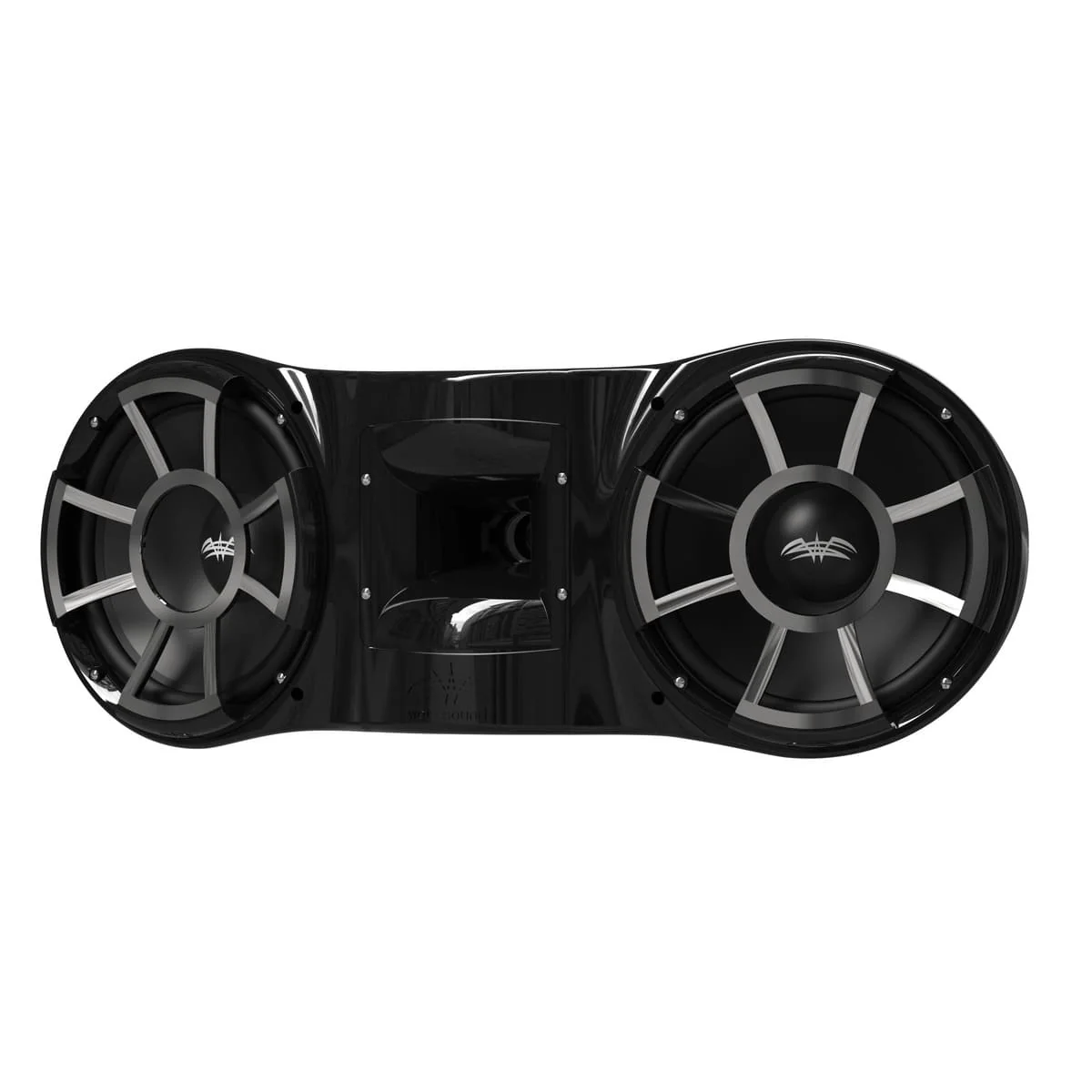 Wet Sounds Revolution Series Dual 10" Black Tower Speaker - Image 3