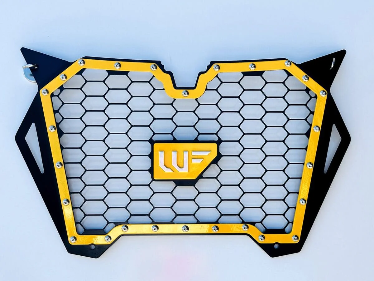 Wicked Fab Works Can-Am Maverick R Radiator Grille - Image 3