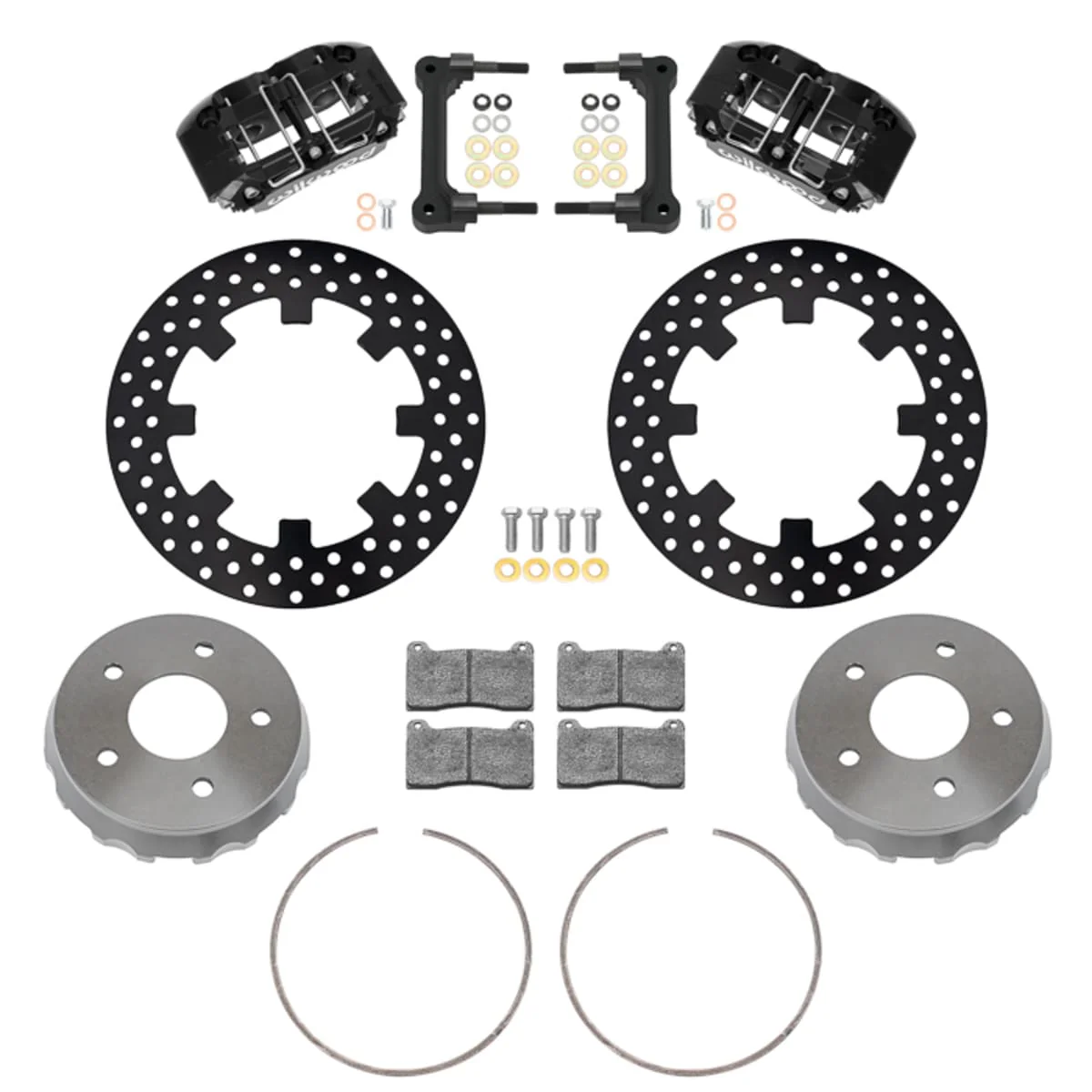 Wilwood Polaris RZR Turbo R/Pro R 5-Lug Rear UTV Brake Kit - Image 6