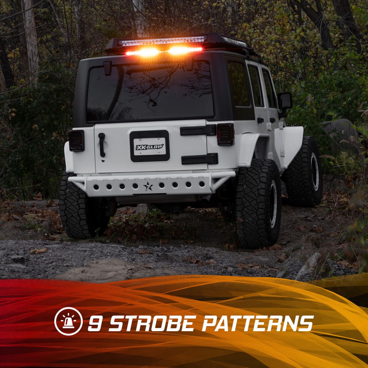 XK Glow Slim Off Road LED Chase Bar - Image 5