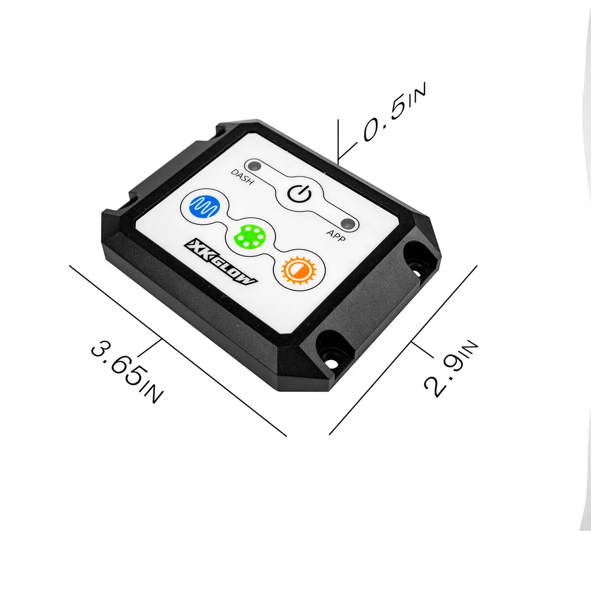 XK Glow XKchrome Dual Mode Dash Surface Mount Controller - Image 4