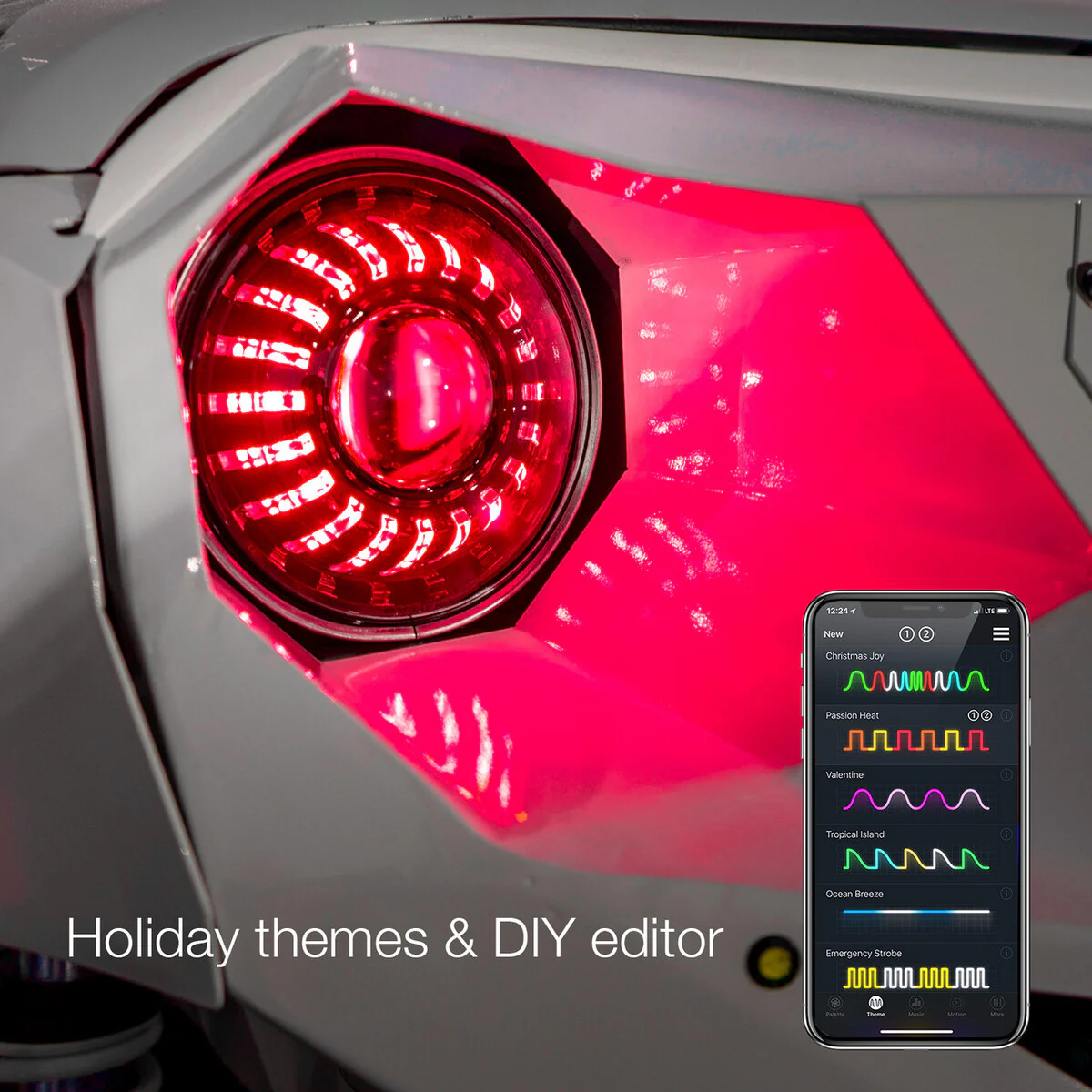 XK Glow XKchrome Dual Mode Dash Surface Mount Controller - Image 6