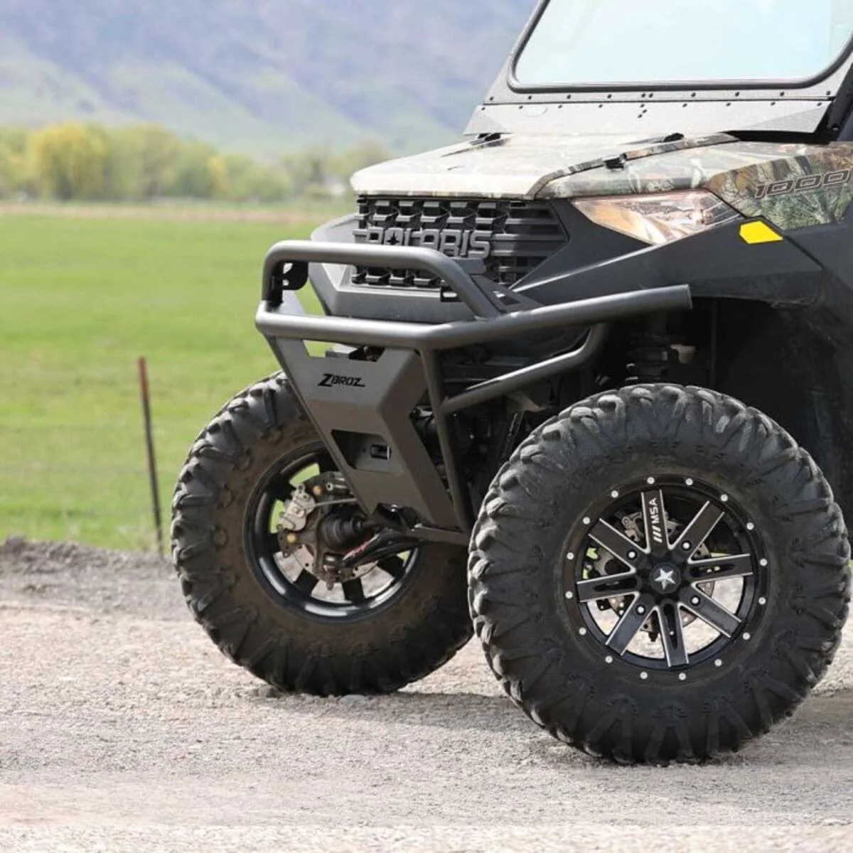 Zbroz Polaris Ranger XP 900/XP 1000 Front Bumper - Image 4