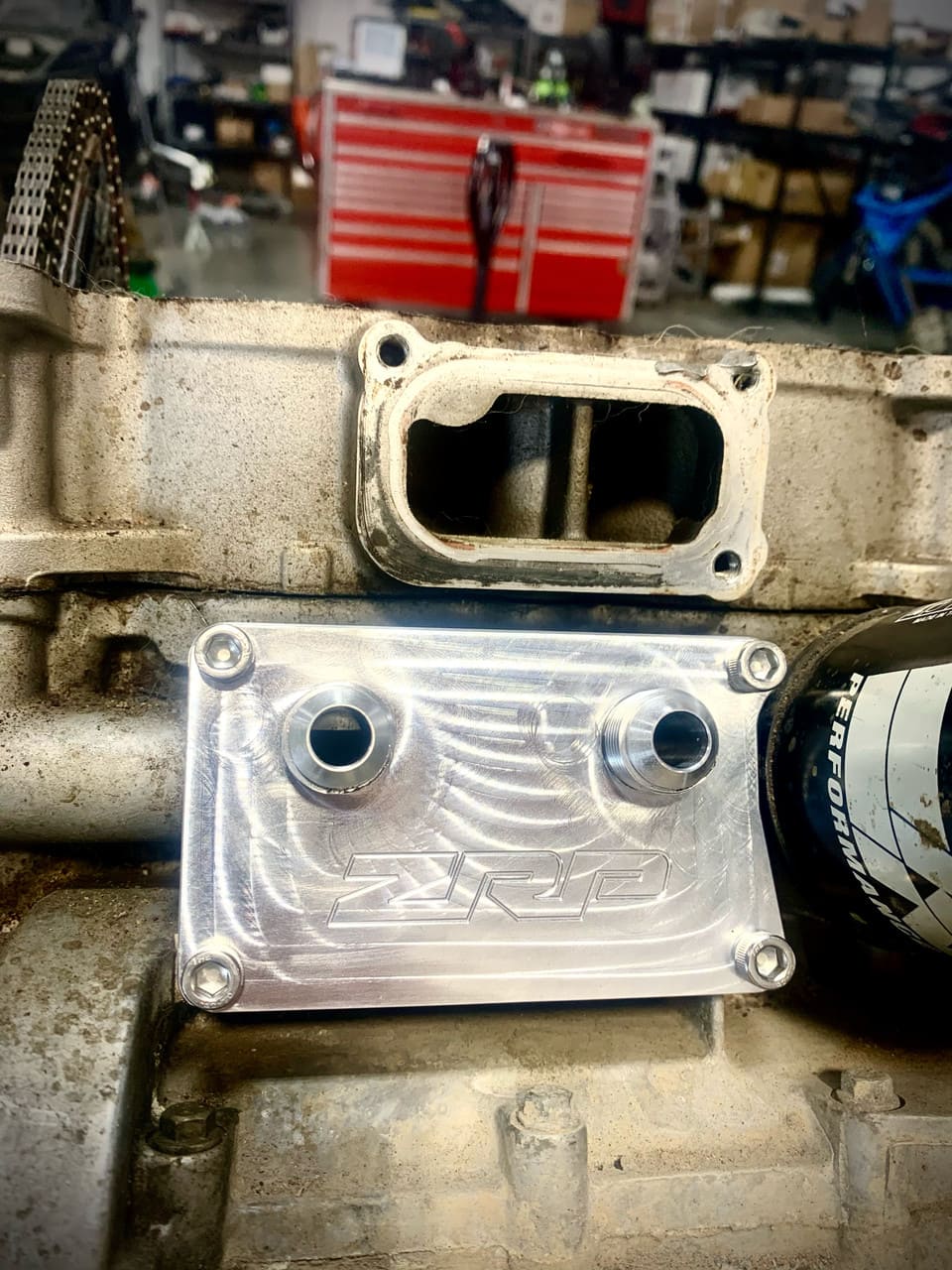 ZRP RZR Oil Cooler Adapter - Image 2